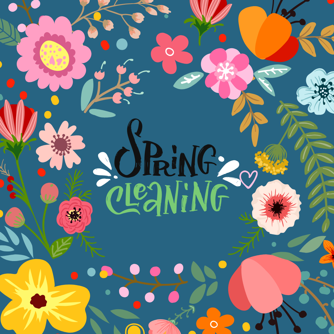 White Spring Cleaning Instagram Post